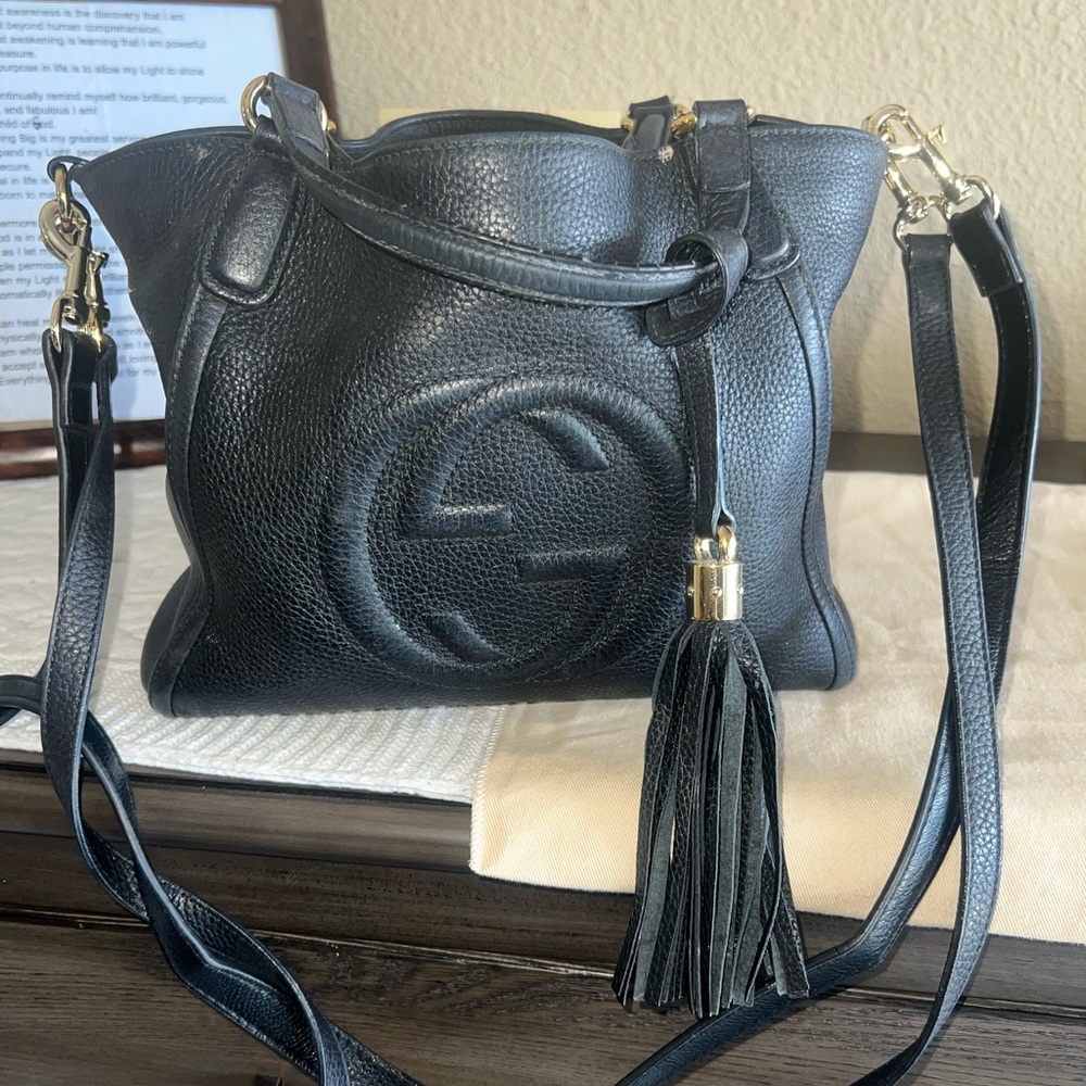 Black Gucci Handbag - Picture 2 of 3